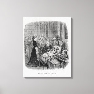 Children's Hospital, from 'London: A Pilgrimage' b Canvas Print