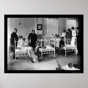 Children's Hospital in New York 1920 Poster