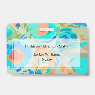 Children's Hospital Medical Staff Name Badges ID Badge