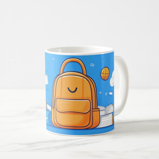 Children's household items or everyday objects.  C Coffee Mug (Front Right)