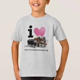 Children's I <3 Pigs Tee
