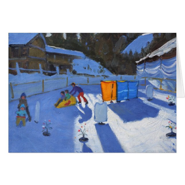 childrens ice rink Clusaz 2014 (Front Horizontal)