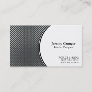 Children's Interior Designer Business Card - Dots