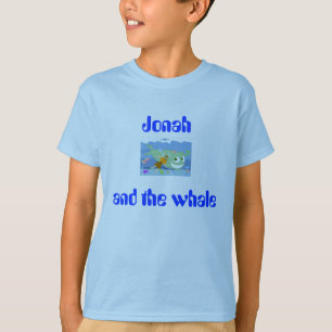 children's Jonah and the whale tee