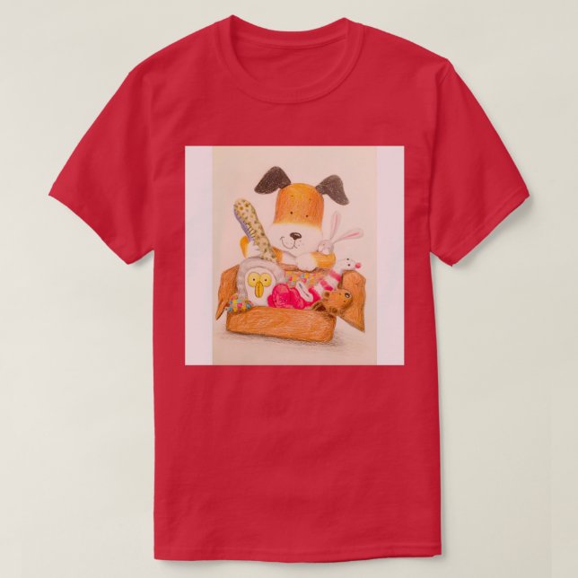 Childrens kipper the dog T-Shirt (Design Front)