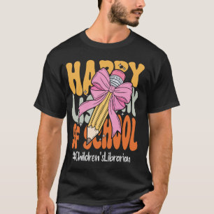 Children's Librarian Happy Last Day of School Coqu T-Shirt