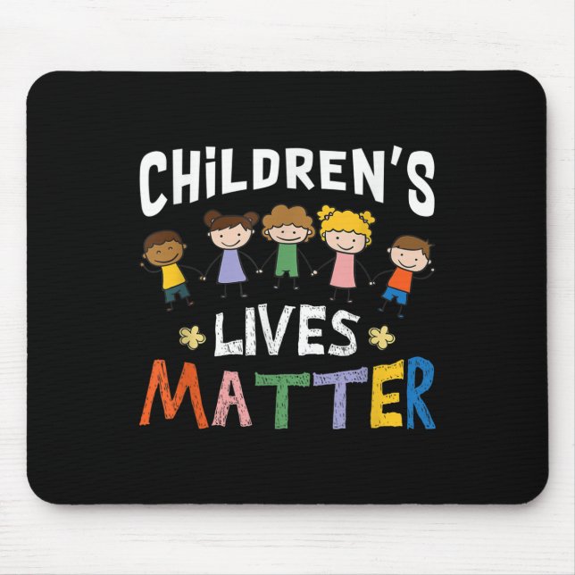 Childrens Lives Trafficking Awareness  Mouse Mat (Front)