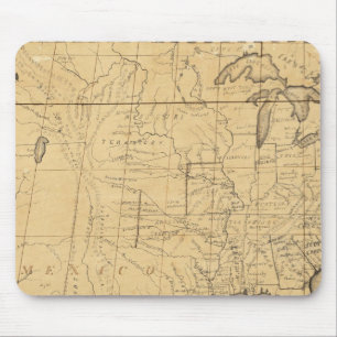 Children's Map Of The United States Mouse Mat