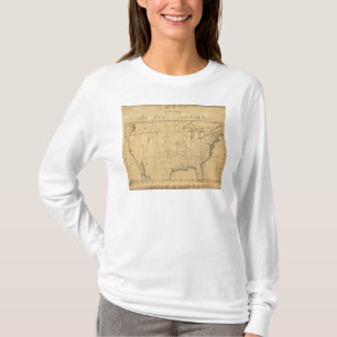 Children's Map Of The United States T-Shirt