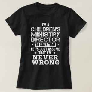 Children's Ministry Director T-Shirt