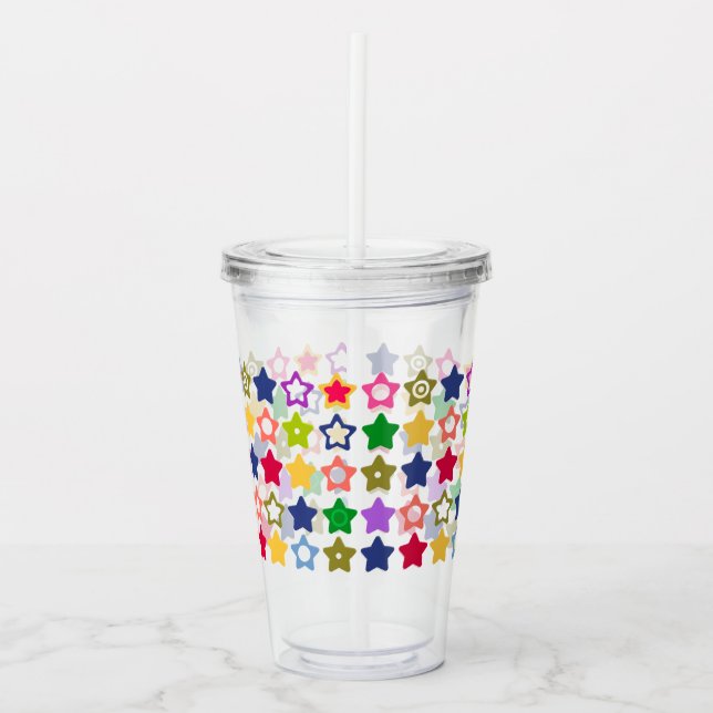 Children's motifs acrylic tumbler (Front)