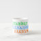 Children's mug with personalised name for kids