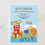 Children's Museum Birthday Party Kids Science Invitation<br><div class="desc">Embark on a magical journey with our 'Children's Museum' Invitation! Picture a heartwarming scene where a group of excited kids, clutching colourful gifts and buoyant balloons, stand before the enchanting facade of a whimsical children's museum. This invitation opens the door to a world of curiosity and discovery, making it the...</div>