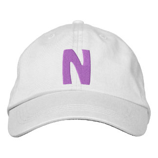 Childrens "N" Embroidered Hat
