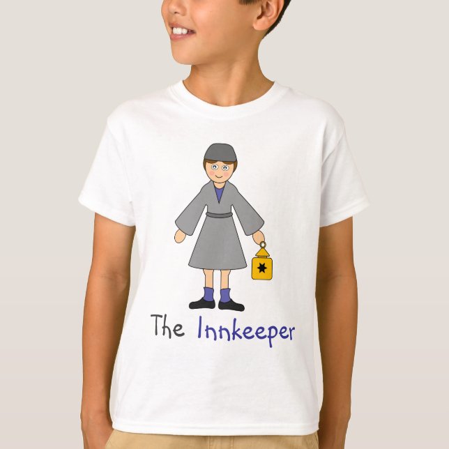 Children's Nativity -- Bethlehem Innkeeper T-Shirt (Front)