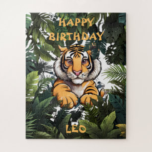 Children's Personalised Birthday Card Jigsaw Puzzle
