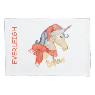 Children's Personalised Christmas  Pillowcase