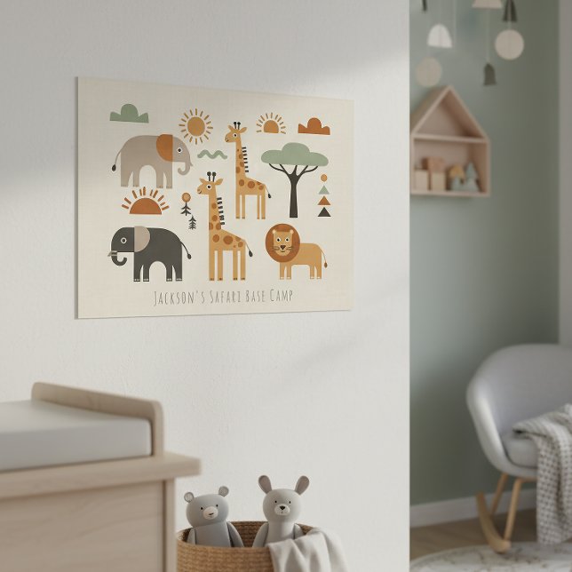 Children's Playful Safari Adventure ID1268 Poster (Creator Uploaded)
