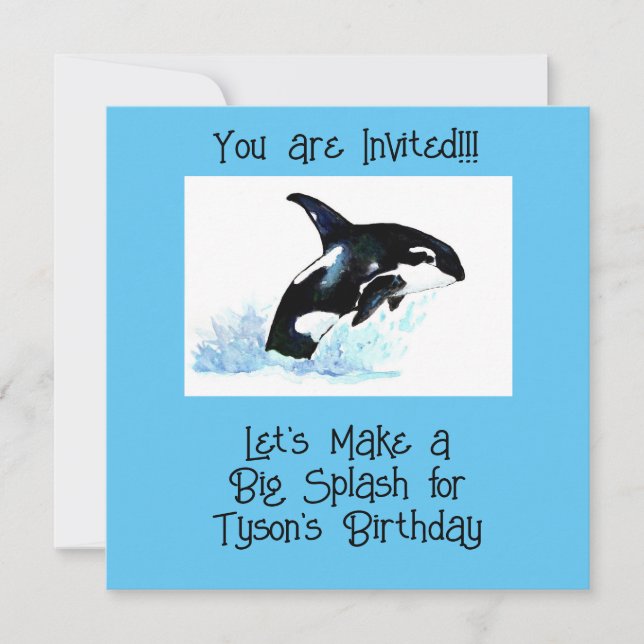 Children's Pool Party   Save The Date (Front)