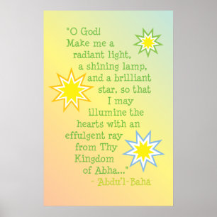 Children's Prayer Poster