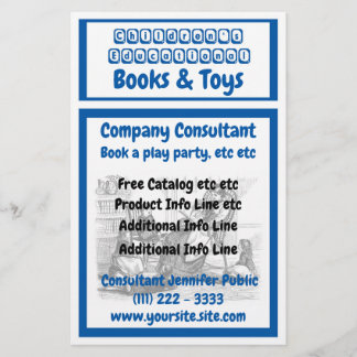 Children's Product Business Flyer