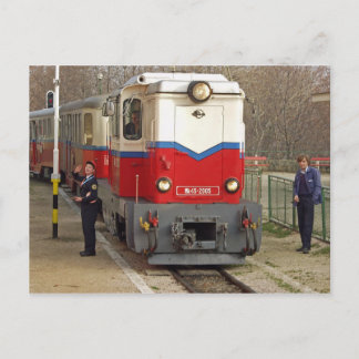 Childrens Railway, Budapest Postcard