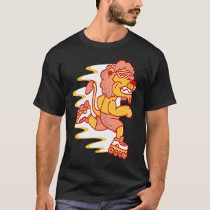 Children's roller skates, cute animals, roller ska T-Shirt