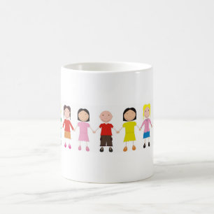 Children's Row Coffee Mug