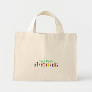 Children's Row Mini Tote Bag