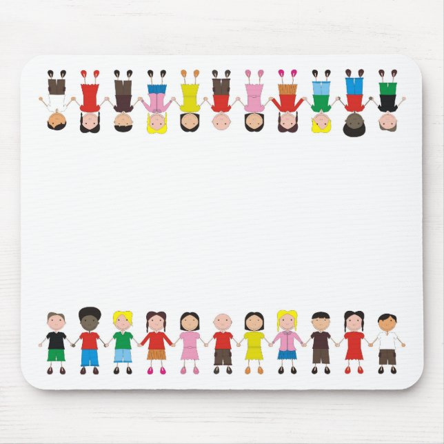 Children's Row Mouse Mat (Front)