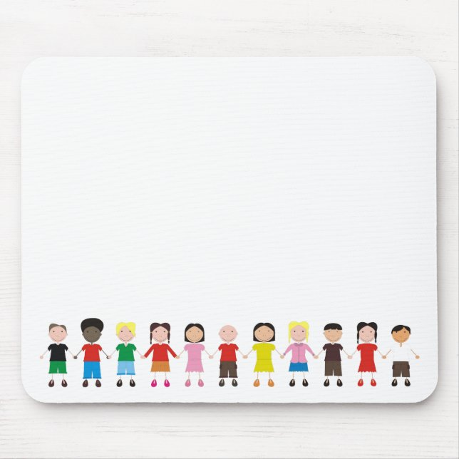 Children's Row Mouse Mat (Front)