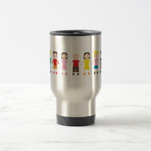 Children's Row Travel Mug