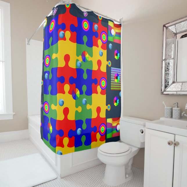 Children's Shower Curtain (In Situ)