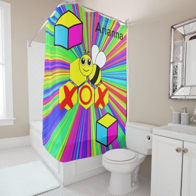 Children's Shower Curtain (In Situ)