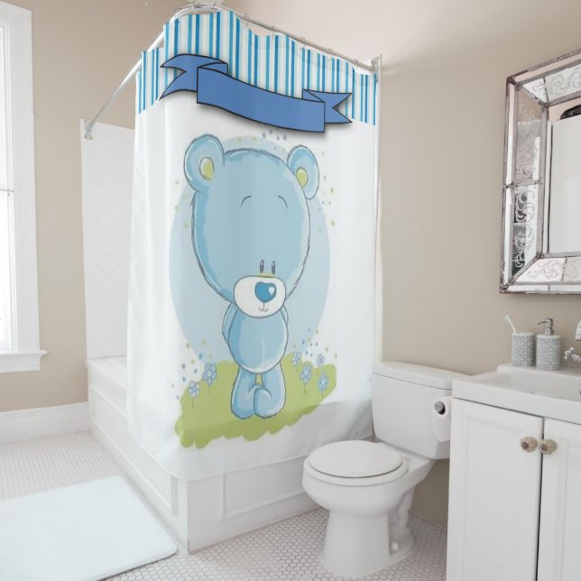 Children's Shower Curtain (In Situ)