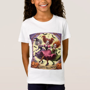 Childrens Silly Witches T Shirt Halloween