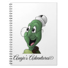 Children's spiral notebook or journal