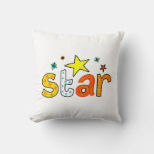 Children's Star Pillow