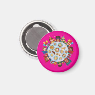 Children's Superhero Costume Party Magnet