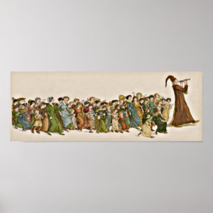 Children's Tale of the Pied Piper full print