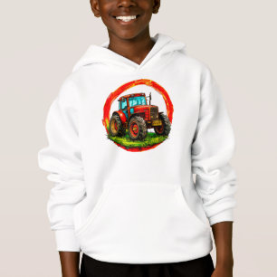 Children's toy tractor