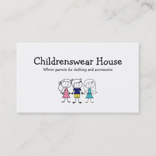 Children's Wear Business Card