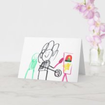 Child's Art Painting a Picture