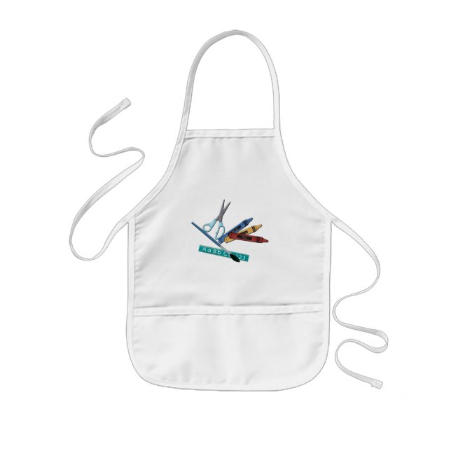 Child's Art Supplies Apron (Front)