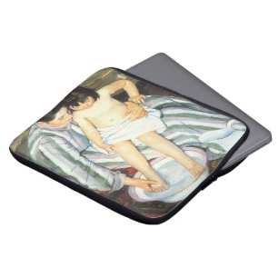 Child's Bath by Mary Cassatt Vintage Impressionism Laptop Sleeve