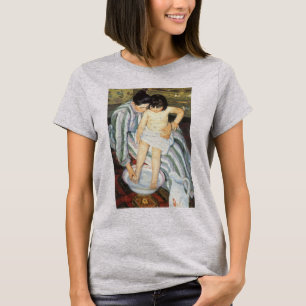 Child's Bath by Mary Cassatt Vintage Impressionism T-Shirt