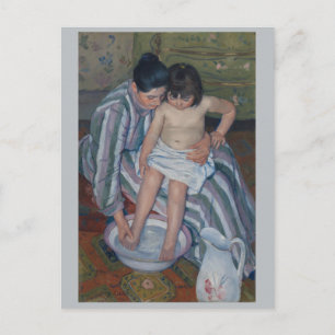 Child's Bath Mary Cassatt Postcard