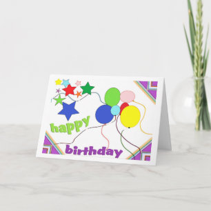 Childs Birthday Card