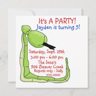 Child's birthday invitation
