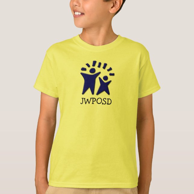 Child's Centred Logo Shirt-TWO SIDED T-Shirt (Front)